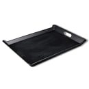 Elite Global Solutions Rectangular Room Service Tray - 20" x 15 1/2", Melamine, Black (M15520T-B) thumbnail 4