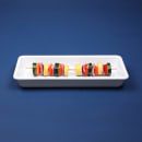 Elite Global Solutions Rectangular Serving Tray - 15"L x 6"W, Melamine, White (M1562-NW) thumbnail 7