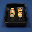 Elite Global Solutions Rectangular Serving Tray - 15"L x 8"W, Melamine, Black (M1582-B) thumbnail 7