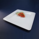 Elite Global Solutions 15" Square Melamine Dinner Plate, White (M15SQRR-W) thumbnail 7