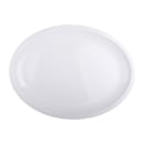 Elite Global Solutions 16" x 12" Oval Olympus Platter - Melamine, White (M1612OV-W) thumbnail 2