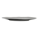 Elite Global Solutions 16 1/2" x 12" Oval Della Terra Dish - Melamine, Gray (M16512OV-G) thumbnail 2