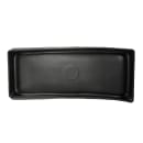 Elite Global Solutions 16 1/8" x 7" Rectangular Basalt Platter - Melamine, Coal (M1671RC-CO) thumbnail 4