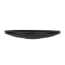 Elite Global Solutions 16" x 7 3/4" Oval Moderne Platter - Melamine, Black (M167P-B) thumbnail 6