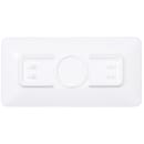 Elite Global Solutions 16" x 8" Platter - Rectangular Symmetry - Melamine, Display White (M168RC-NW) thumbnail 4