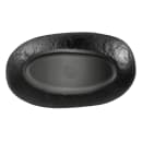 Elite Global Solutions 89 oz Oval Melamine Serving Bowl, Coal (M1693OV-CO) thumbnail 4