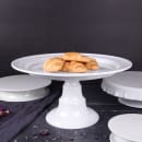 Elite Global Solutions 16" Round Plate Stand - 8 1/2"H, Melamine, White (M16RPKT-NW) thumbnail 6