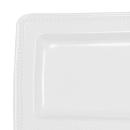 Elite Global Solutions Rectangular Serving Tray - 17"L x 7"W, Melamine, White (M177RC-NW) thumbnail 4