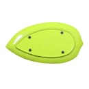 Elite Global Solutions 17 3/4" x 9 1/2" Leaf Shaped Tropicana Platter - Melamine, Green (M179PL-DG) thumbnail 4