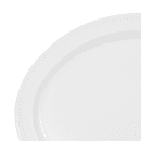Elite Global Solutions 16" x 13" Oval Venetian Platter - Melamine, White (M17OV-NW) thumbnail 4