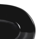 Elite Global Solutions 16 1/2" x 7 1/2" Oval Classic Platter - Melamine, Black (M17RC-B) thumbnail 5