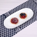 Elite Global Solutions 16 1/2" x 7 1/2" Oval Classic Platter - Melamine, White (M17RC-NW) thumbnail 6