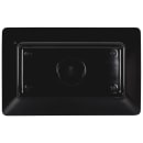 Elite Global Solutions 18" x 11 1/2" Rectangular Symmetry Platter - Melamine, Black (M1811RC-B) thumbnail 4