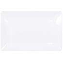 Elite Global Solutions 18" x 11 1/2" Rectangular Symmetry Platter - Melamine, Display White (M1811RC-NW) thumbnail 2