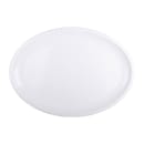 Elite Global Solutions 18" x 13" Oval Olympus Platter - Melamine, White (M1813118OV-W) thumbnail 2
