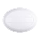 Elite Global Solutions 18" x 13" Oval Olympus Platter - Melamine, White (M1813118OV-W) thumbnail 4
