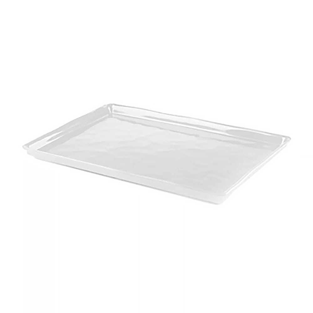 Elite Global Solutions Rectangular Serving Tray - 26"L x 18"W, Melamine, White (M1826-NW)