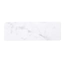 Elite Global Solutions Rectangular Sierra Serving Board - 18" x 6", Melamine, Faux Carrera Marble (M186RCM-C) thumbnail 2