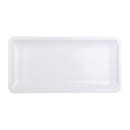 Elite Global Solutions 18" x 9" Rectangular Olympus Platter - Melamine, White (M189RC-W) thumbnail 2