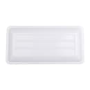 Elite Global Solutions 18" x 9" Rectangular Olympus Platter - Melamine, White (M189RC-W) thumbnail 4