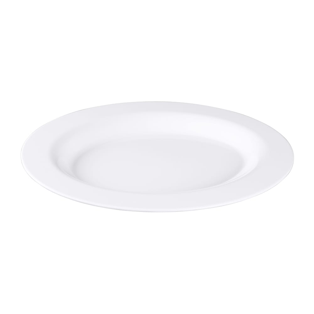 Elite Global Solutions 18" x 14" Oval Classic Platter - Melamine, White (M18OV-NW)
