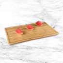 Elite Global Solutions Rectangular Fo Bwa Serving Board - 20" x 12", Melamine, Faux Bamboo (M2012RCFP-BB) thumbnail 6