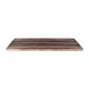 Elite Global Solutions Rectangular Fo Bwa Serving Board - 20" x 12", Melamine, Faux Hickory (M2012RCFP-HW) thumbnail 2