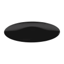 Elite Global Solutions 24" x 9" Oval Moderne Salmon Platter - Melamine, Black (M249SP-B) thumbnail 2