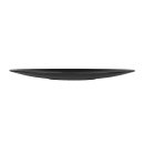 Elite Global Solutions 24" x 9" Oval Moderne Salmon Platter - Melamine, Black (M249SP-B) thumbnail 3