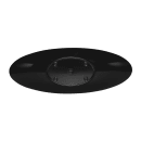 Elite Global Solutions 24" x 9" Oval Moderne Salmon Platter - Melamine, Black (M249SP-B) thumbnail 4