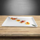 Elite Global Solutions 26" x 18" Rectangular Serving Tray - Melamine, White (M2618RC-W) thumbnail 6