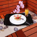 Elite Global Solutions Rectangular Serving Tray - 17 7/8"L x 12 1/2"W, Melamine, Black (M5116T-B) thumbnail 6