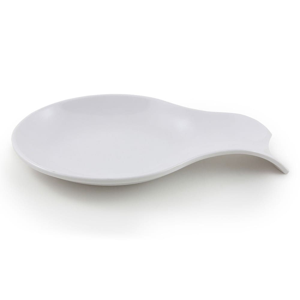 Elite Global Solutions 10" Spoon Rest - Melamine, White (M5511-W)
