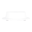 Elite Global Solutions 5" Round Pedestal Riser - 1 1/2", Melamine, White (M5P-NW) thumbnail 3