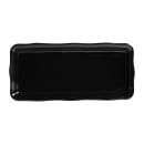 Elite Global Solutions Rectangular Serving Tray - 14"L x 6 1/2"W, Melamine, Black (M614-B) thumbnail 2