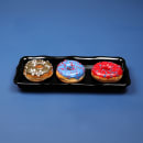 Elite Global Solutions Rectangular Serving Tray - 14"L x 6 1/2"W, Melamine, Black (M614-B) thumbnail 7