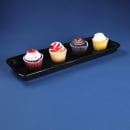Elite Global Solutions Rectangular Serving Tray - 17 1/2"L x 6 1/2"W, Melamine, Black (M618-B) thumbnail 7