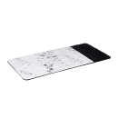 Elite Global Solutions Rectangular Horizon Slate Serving Board - 14 1/4" x 7", Melamine, Black Slate/Faux Horizon Marble (M714RCSM-BH) thumbnail 2