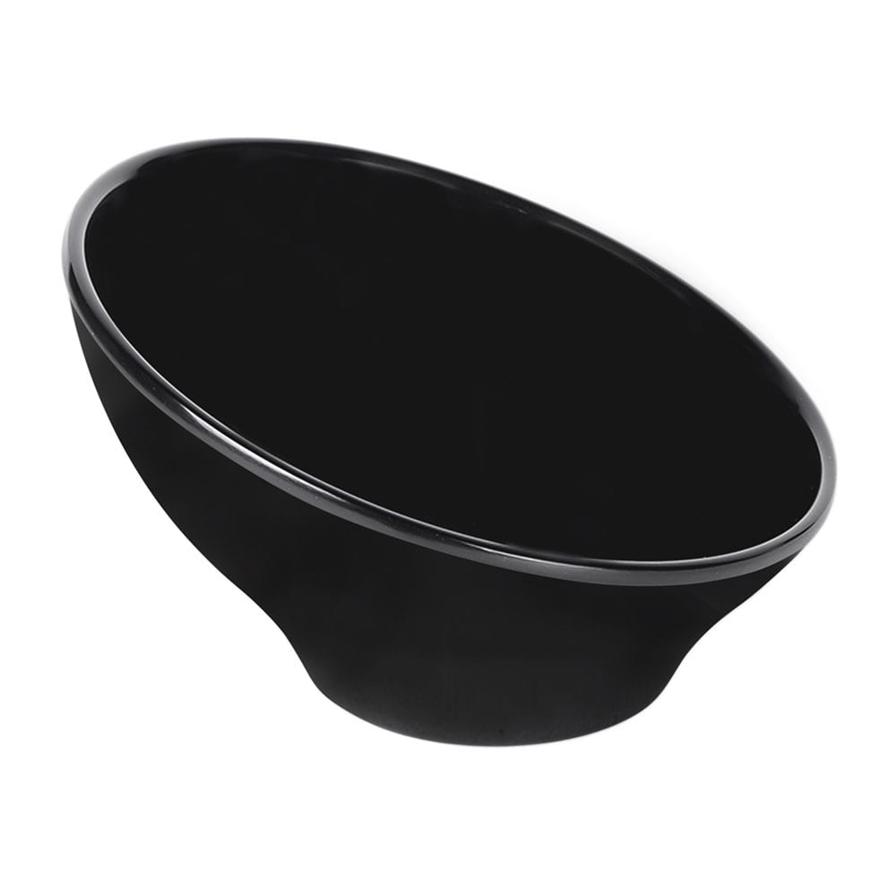 Elite Global Solutions 18 oz Round Melamine Bowl, Black (M75-B)