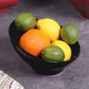 Elite Global Solutions 18 oz Round Melamine Bowl, Black (M75-B) thumbnail 6