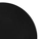 Elite Global Solutions 7" Round Melamine Salad Plate, Black (M7PL-B) thumbnail 5