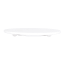 Elite Global Solutions 7" Round Melamine Salad Plate, White (M7PL-NW) thumbnail 3