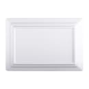 Elite Global Solutions 12" x 8 1/4" Rectangular Vogue Platter - Melamine, White (M812RC-W) thumbnail 4