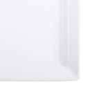 Elite Global Solutions 12" x 8 1/4" Rectangular Vogue Platter - Melamine, White (M812RC-W) thumbnail 5
