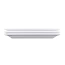 Elite Global Solutions 12" x 8 1/4" Rectangular Vogue Platter - Melamine, White (M812RC-W) thumbnail 7
