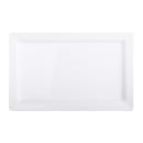 Elite Global Solutions 13" x 8 3/8" Rectangular Vogue Platter - Melamine, White (M8131RC-W) thumbnail 2