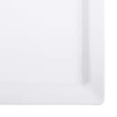 Elite Global Solutions 13" x 8 3/8" Rectangular Vogue Platter - Melamine, White (M8131RC-W) thumbnail 5