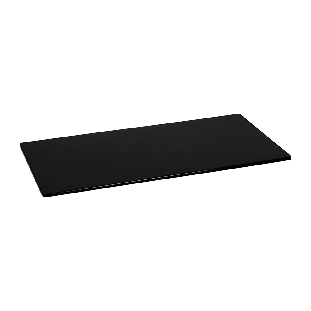 Elite Global Solutions Rectangular Serving Tray - 15 3/4"L x 7 3/4"W, Melamine, Black (M8155F-B)