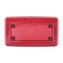 Elite Global Solutions 14 1/2" x 8 1/2" Rectangular Pappasan Platter - Melamine, Cranberry (M85145-CBR) thumbnail 4