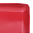 Elite Global Solutions 14 1/2" x 8 1/2" Rectangular Pappasan Platter - Melamine, Cranberry (M85145-CBR) thumbnail 5
